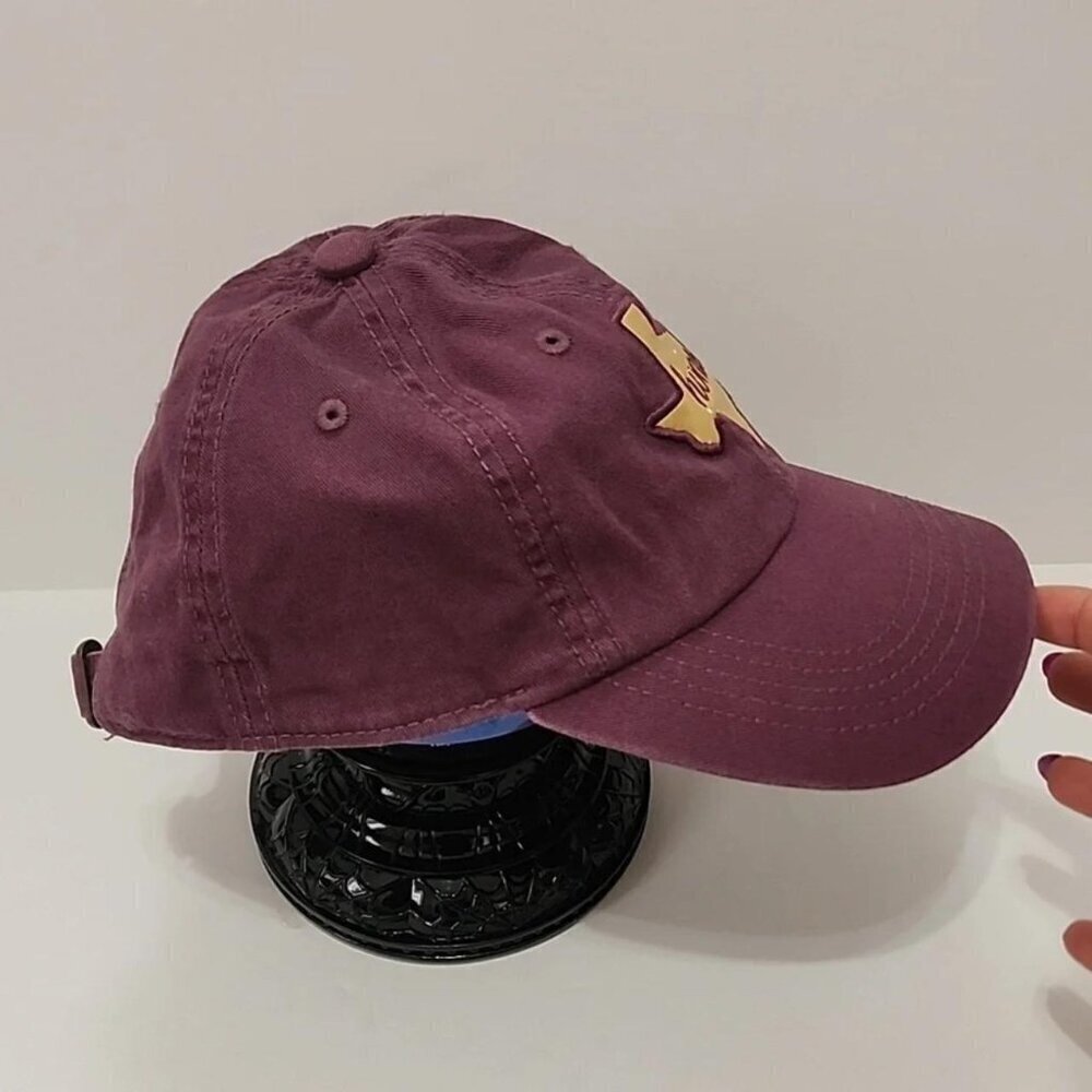 Home Free Women's Unisex Purple Hat Gold Texas Patch - Picture 3 of 6